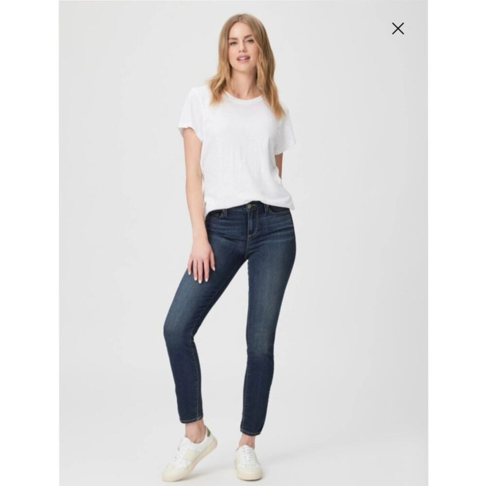 Paige verdugo ankle dark jeans size 25